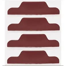 Cantoneiras Kit C/4 Marrom Protetoras De Cantos/Quinas De Cama Box