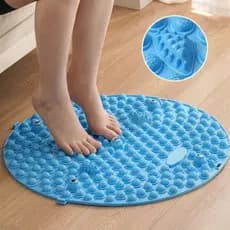 Tapete Shiatsu para massagem nos pés Tapete para ioga para relaxamento muscular