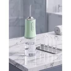 Irrigador Oral Portátil 220ML Jato D’Água Dental Recarregável 3 Modos Para Viagem