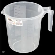 Jarra Medidora Transparente 1000ml - 1 Litro - Jarra Graduada de Plástico