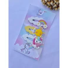 Tic Tac Infantil Universo | Presilha de Cabelo para Menina | Acessório de cabelo