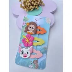 Tic Tac Infantil Moana | Presilha de Cabelo para Menina | Acessório de cabelo