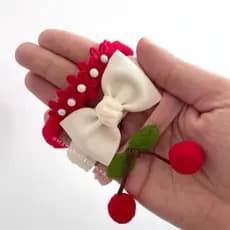 Kit 3 Faixinhas para Bebê | Laços para Recém-Nascida | Saída de Maternidade