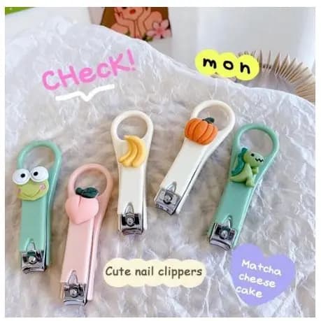 mini cortadores de unhas Fofo de desenhos animados