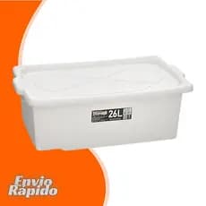 Caixa organizador Natural 26 litros Frigorifica Descongela Conserva Carne Alimentos Com ou Sem Tampa