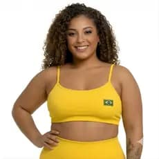 TOP FIT BRASIL - COPA 2026 SUPLÉX COM BOJO REMOVÍVEL