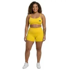 CONJUNTO FIT BRASIL SHORT E TOP FIT COPA 2026