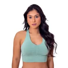 Top Sem Bojo Academia Fitness Microfibra Feminino Sutiã Sustentação Confortável Dia Dia Moda