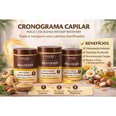 KIT CRONOGRAMA CAPILAR  - NUTRIÇÃO , HIDRATAÇÃO E RECONSTRUÇÃO POWER