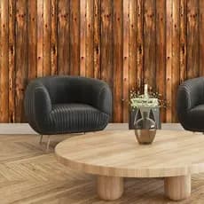 Papel De Parede Para Sala Madeira Rustica Adesivo Lavável Cozinha Quarto Banheiro Escritorio 3D