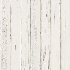 Papel de Parede Para Quarto Adesivo Vinilico Lavável Decoração Ripas de Madeira Branco Rústica 3D
