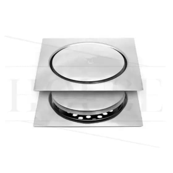 Ralo Inteligente Click Cromado 10x10 Inox