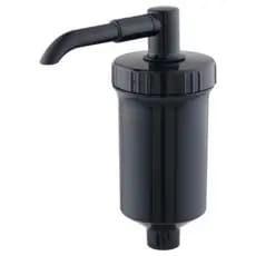 Filtro Copo Abs Preto Com Refil Universal Para torneira