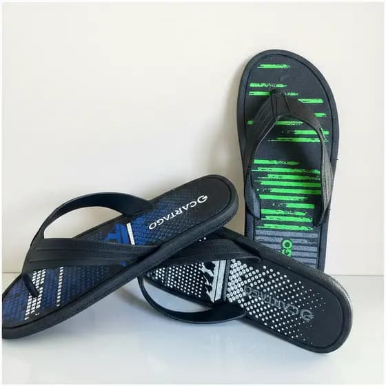 Chinelo Cartag  Masculino Confortável Dedo Casual Leve Antiderrapante
