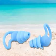 Tampões Auriculares À Prova D'água E De Som , De silicone Para Adultos , Equipamento De Mergulho Com Snorkel