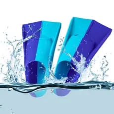 Barbatanas Para Mergulho Com Snorkel Ao Ar Livre Sapatos De Sapo Crianças Adultas Equipamento De Treinamento De Natação