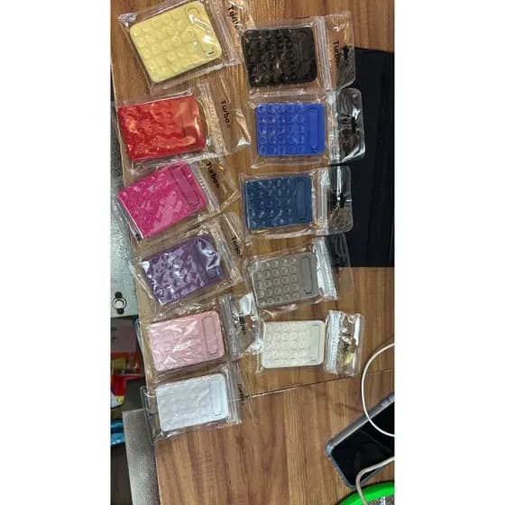 Suporte De Silicone Ventosa Para Fixação Celular E Apoio
