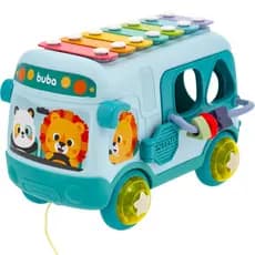 Brinquedo Infantil Bebê Musical Ônibus de Atividades Buba