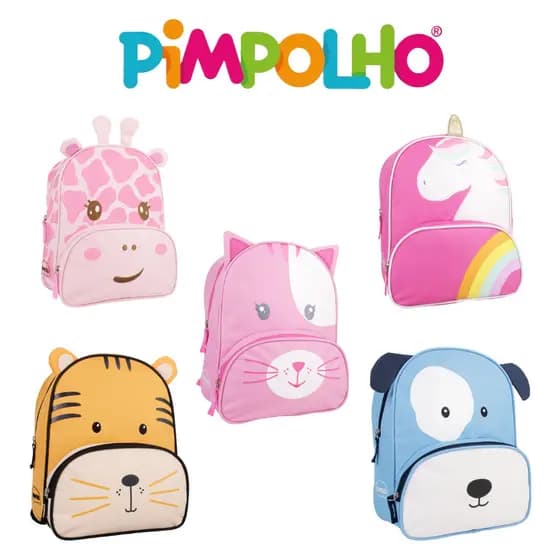 Mochila Infantil Bichinhos Pimpolho