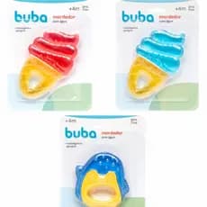 Mordedor de Água Buba Mordedor Massageador Dente Bebe Infantil Mordedor