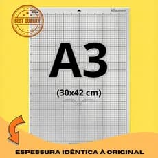 Base de Corte A3 Com Cola Para Cameo Silhouette Artesanato - Compatibilidade Universal