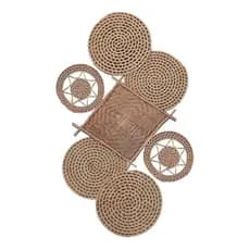 Aros De Palha - Decoração Parede Boho Chic - Sala - Peneira