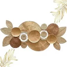 Kit Peneira De Palha Carnaúba - Decoração De Parede Boho