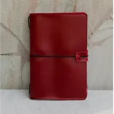 Kit Caderno Journal Sem Pauta Grande E Capa Sintética Midori Singular Coleção Mucha