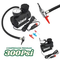 Mini compressor Linha Premium de ar de carro 300psi 12v adequado para pneu de carro motocicleta bicicleta colchão bola