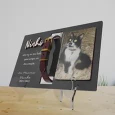 Placa Memorial Pet, Personalizada