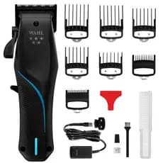 Máquina de Cortar Cabelo Sem Fio Wahl Vapor Cordless Linha Profissional Lâmina F32 Fadeout Bivolt
