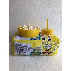 Almofada Porta Pipoca Tema Bob Esponja