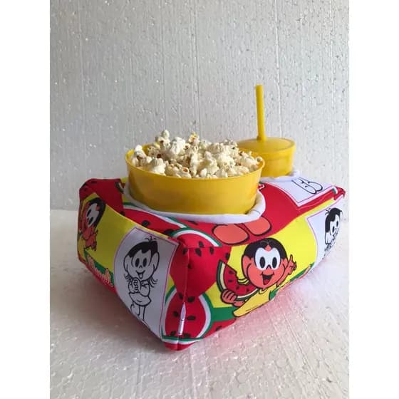 Almofada Porta Pipoca Tema Magali
