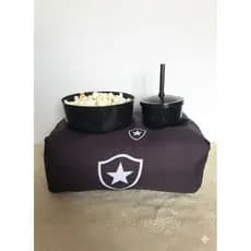 Almofada Porta Pipoca Tema Time Botafogo