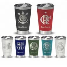 Copo Térmico Capacidade: 473ml.Personalizado – Seu Time, Seu   Nome