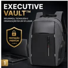 Mochila Executiva Notebook 15,6 USB Impermeável Antifurto Masculina Premium