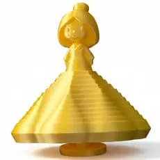 Fidget Toy Princesa Sensorial Rotativo e Expansível 3D ajuda ansiedade Foco Autismo e Anti stress