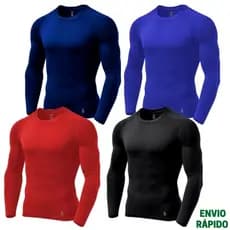 Camiseta Proteção Solar Uv+50 Camisa Segunda Pele Moda Praia Verão Promoção Premium