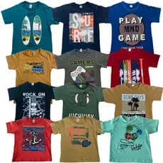 Kit 3 Camisetas Manga Curta Estampado Desenho Infantil Menino Kids Sortidos Verão Masculino Básico