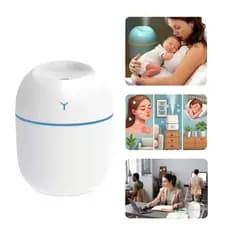 Umidificador de Ar Doméstico Aparelho Difusor Colorful Egg com LED 220ml