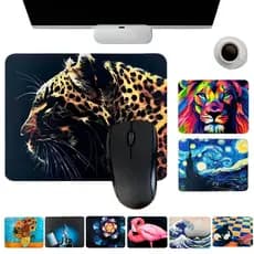 Kit 5 Suportes De Mouse Pad Variado De 22x18cm- A Sua Escolha