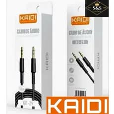 Cabo Auxiliar P2/P2 Flexível Kaidi Brasil KD-29 100% ORIGINAL