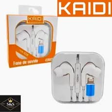 Fone de ouvido com fio Lightning (IPhone) estéreo com extra bass