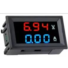 VOLTIMETRO E AMPERIMETRO DIGITAL DC 0-100V 0-10A