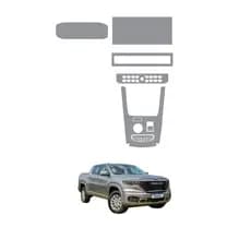 Película PPF Proteção Kit Interior Completo Dodge Rampage 2023 2024 2025 Picape Transparente TPU