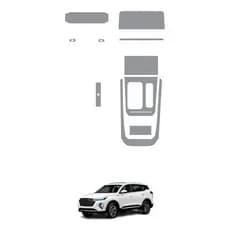Película PPF Proteção Kit Interior Completo Chery Tiggo 7 Pro Max Drive 2023 2024 2025 Transparente TPU Anti Risco
