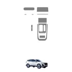 Película PPF Proteção Kit Interior Completo Chery Tiggo 7 Sport 2022 2023 2024 2025 2026 Transparente TPU Anti Risco