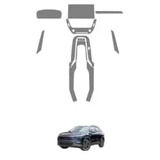 Película PPF Proteção Kit Interior Completo Toyota Corolla Cross XRE 2026 Transparente TPU Anti Risco