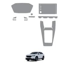 Película PPF Proteção Kit Interior Completo Honda HR-V 2026 2027 Transparente TPU Anti Risco