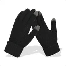 Luva De Frio Inverno Lã Térmica Forrada Quentinha Touch Screen Celular Tablet Notebook Resistente